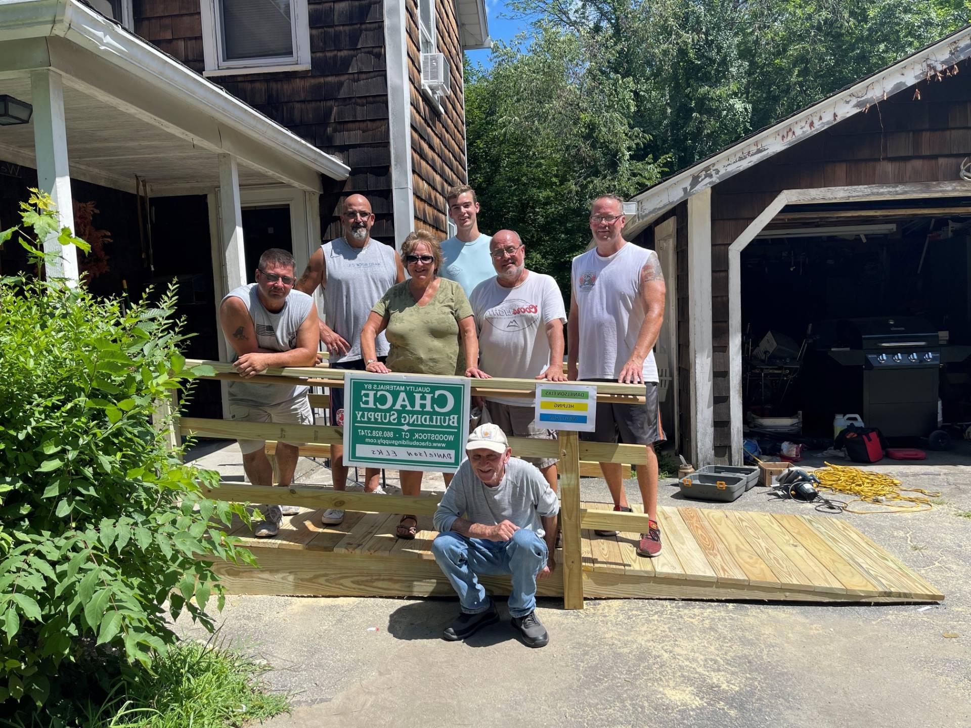 Be The Difference | DKH Employee Coordinates Ramp Build for Former Patient